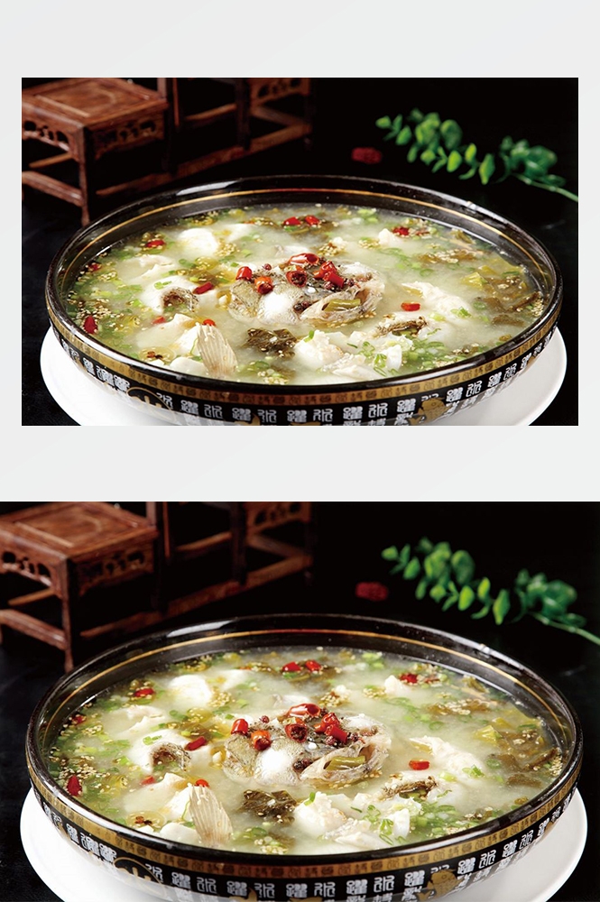 高清美食菜品菜谱JPG图片酸菜鱼摄影美工设计喷绘打印合成素材
