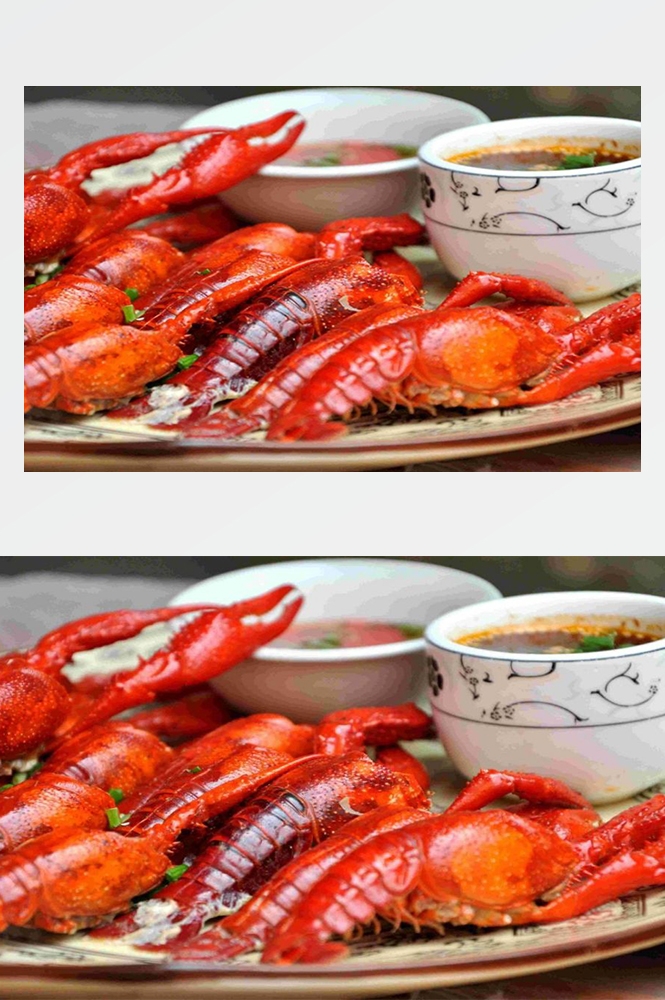 餐饮美食海报模板麻辣小龙虾香辣虾促销宣传广告素材 (3)
