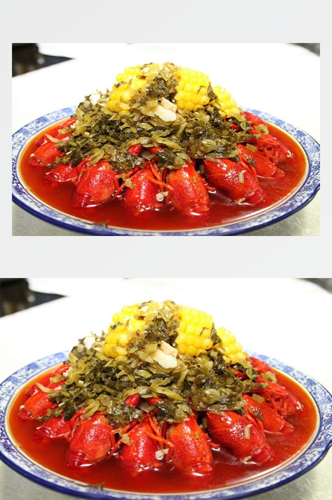 餐饮美食海报模板麻辣小龙虾香辣虾促销宣传广告素材 (31)