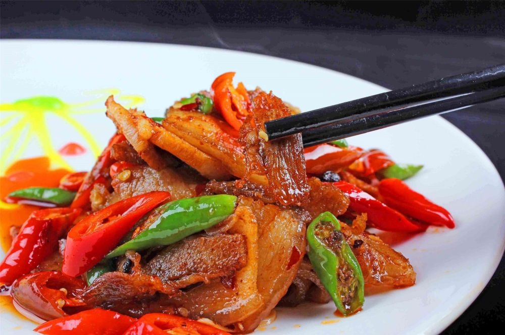 高清美食菜品菜谱回锅肉摄影美工设计喷绘打印合成素材 (5)