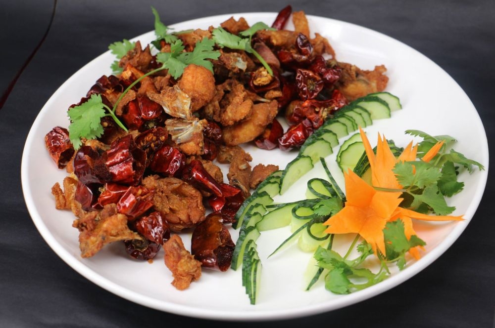 高清美食菜谱JPG图片辣子鸡川菜摄影美工设计喷绘打印合成素材 (5)