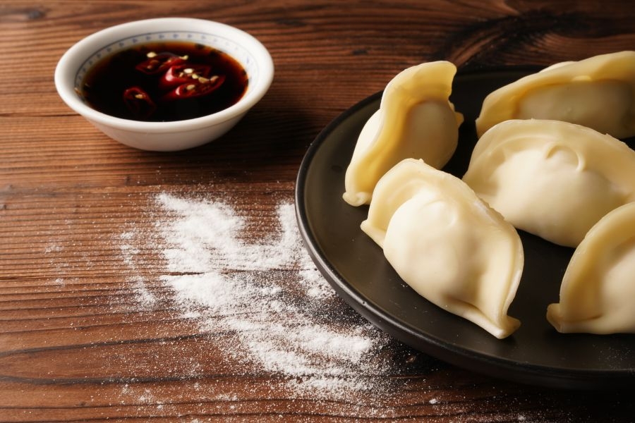 饺子图片饺子实拍摄影图海报banner设计背景素材52