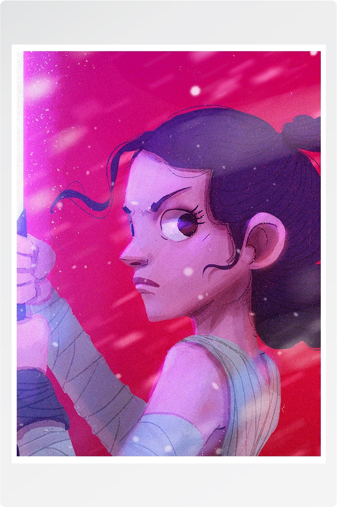 国外大师人物临摹绘画CG原画手绘背景插画jpg图片参考素材资21