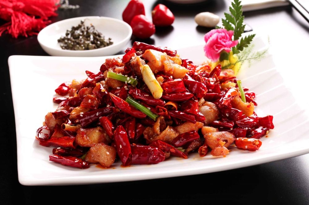 高清美食菜谱JPG图片辣子鸡川菜摄影美工设计喷绘打印合成素材 (37)