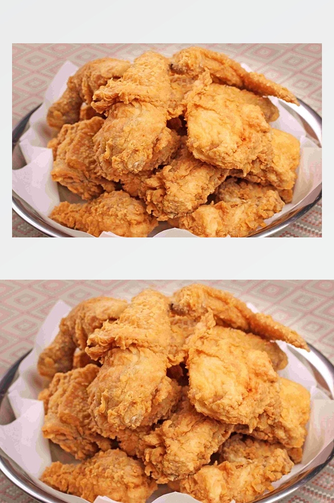 高清美食菜谱图片炸鸡腿鸡翅鸡块美工设计素材