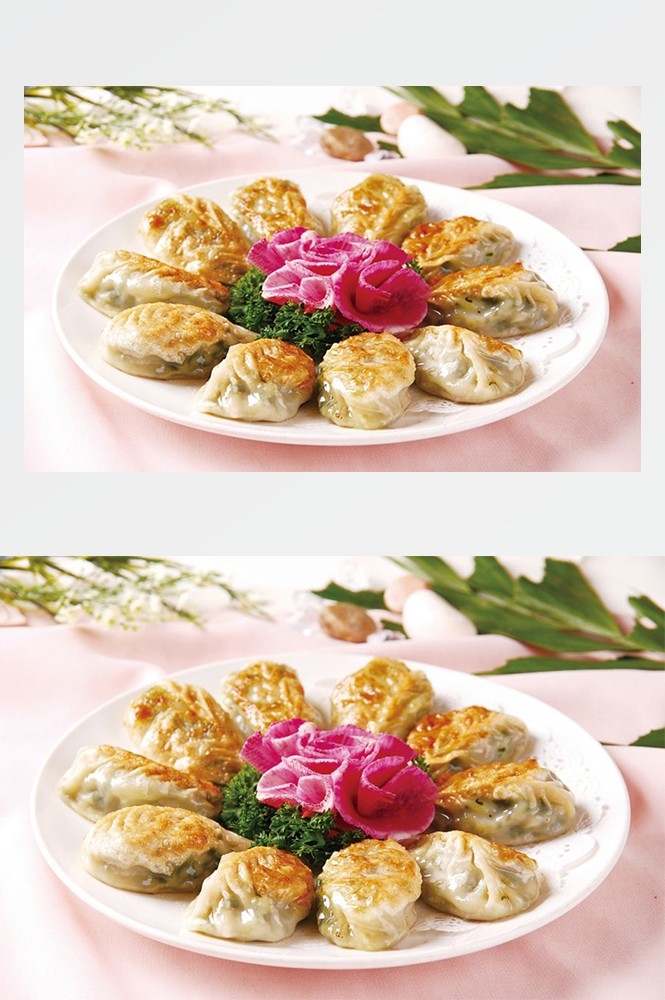 5高清美食菜品菜谱JPG图片生煎锅贴图库 (34)