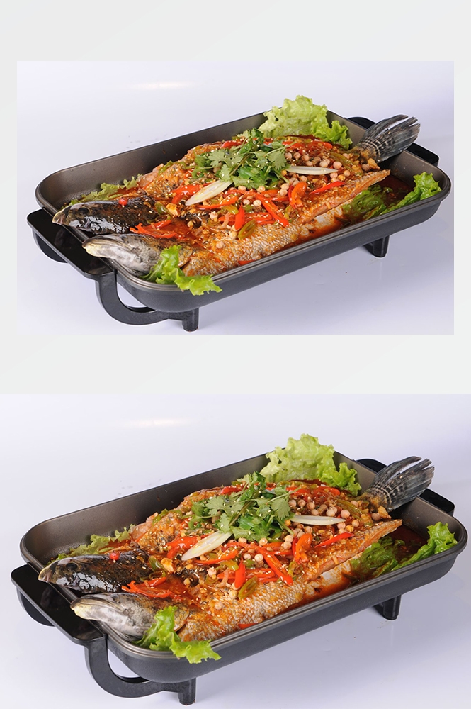 高清美食菜品菜谱JPG图片香辣烤鱼烧烤美工设计喷绘打印合成素材 (38)