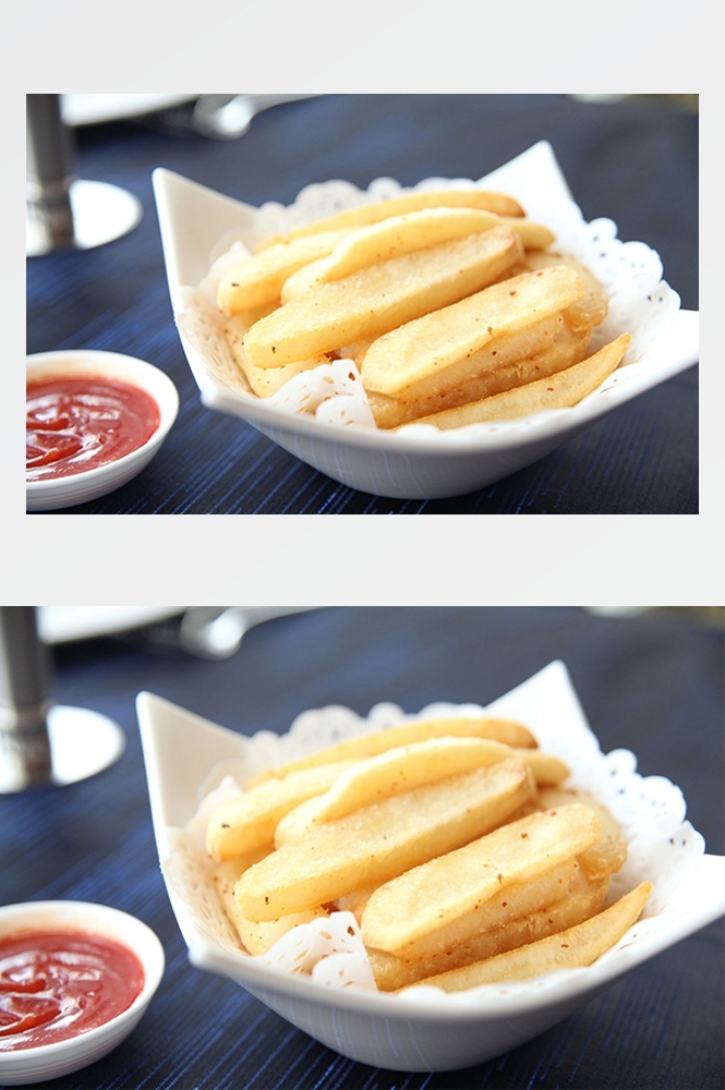 高清美食菜品菜谱JPG图片油炸薯条图库美工设计喷绘打印合成素材 (42)