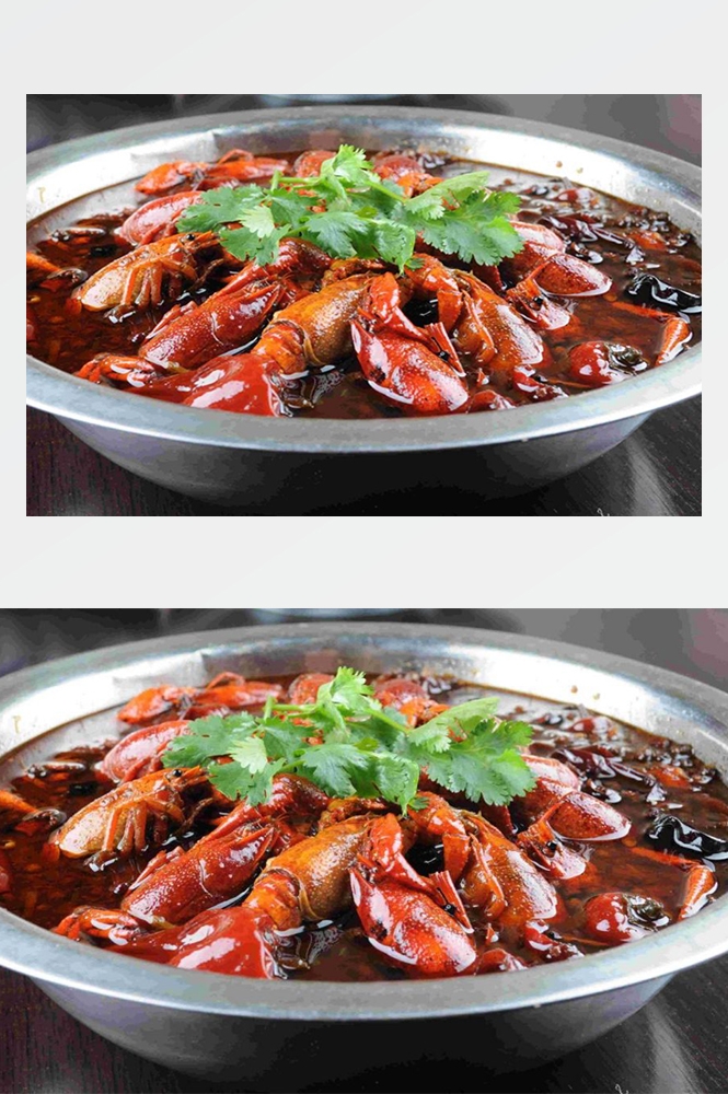 餐饮美食海报模板麻辣小龙虾香辣虾促销宣传广告素材 (41)