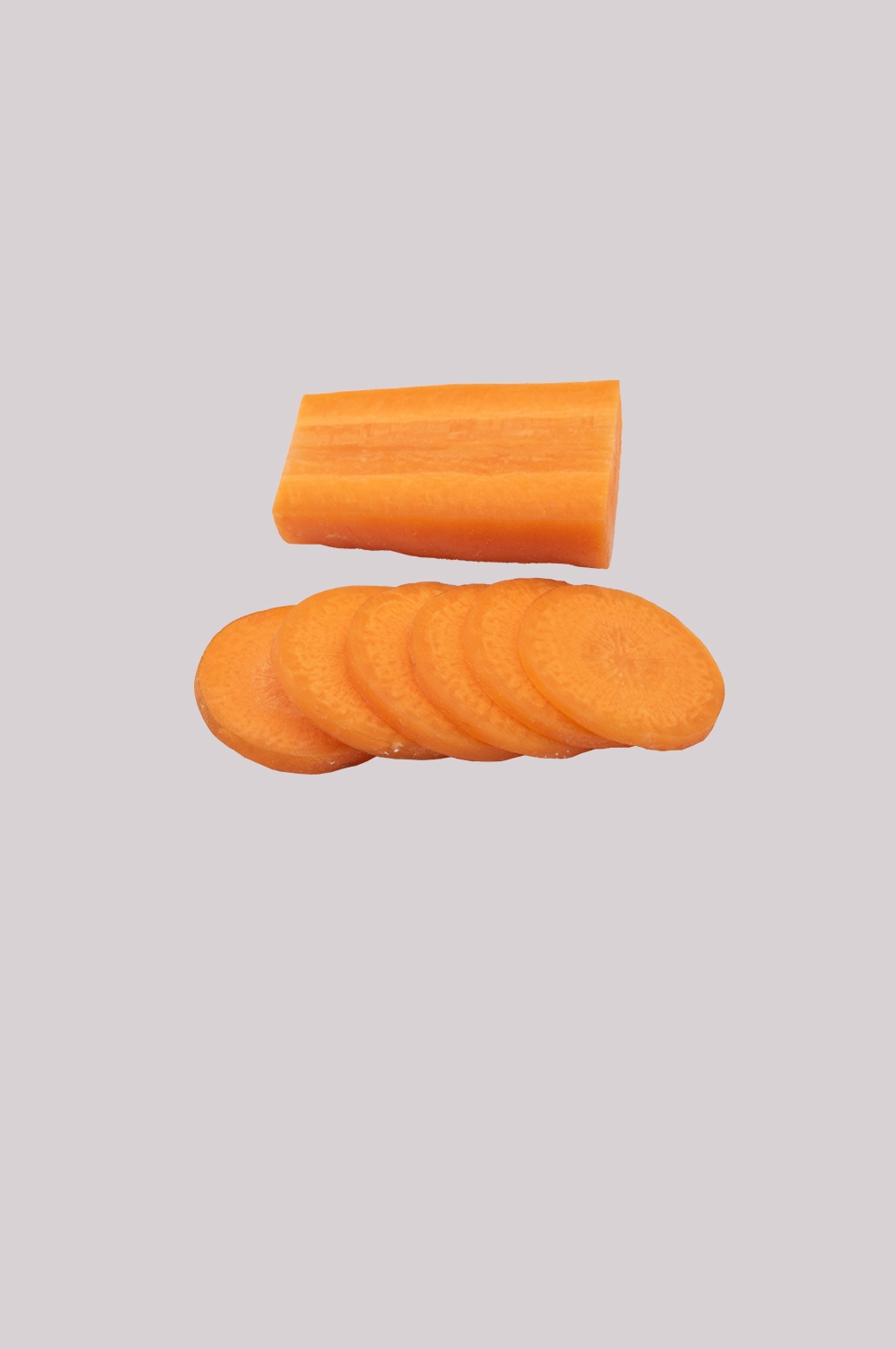 蔬菜食材切开的胡萝卜免抠元素7