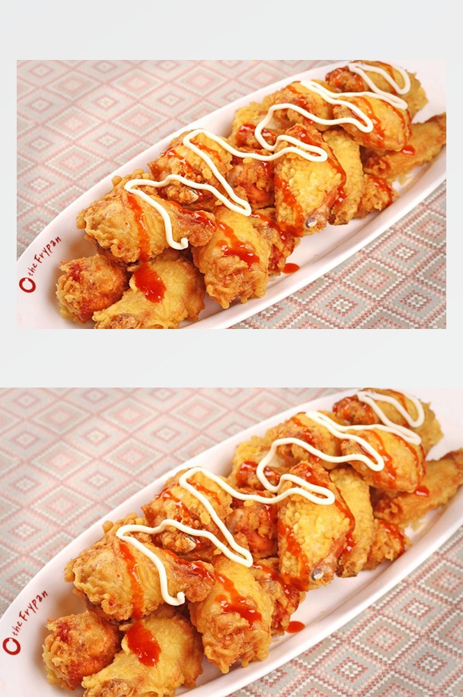 高清美食菜谱图片炸鸡腿鸡翅鸡块美工设计素材