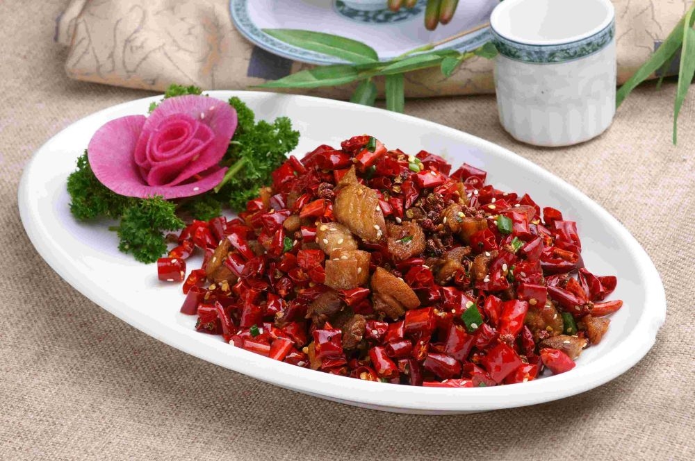 高清美食菜谱JPG图片辣子鸡川菜摄影美工设计喷绘打印合成素材 (30)