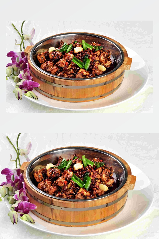 高清美食菜谱JPG图片辣子鸡川菜摄影美工设计喷绘打印合成素材
