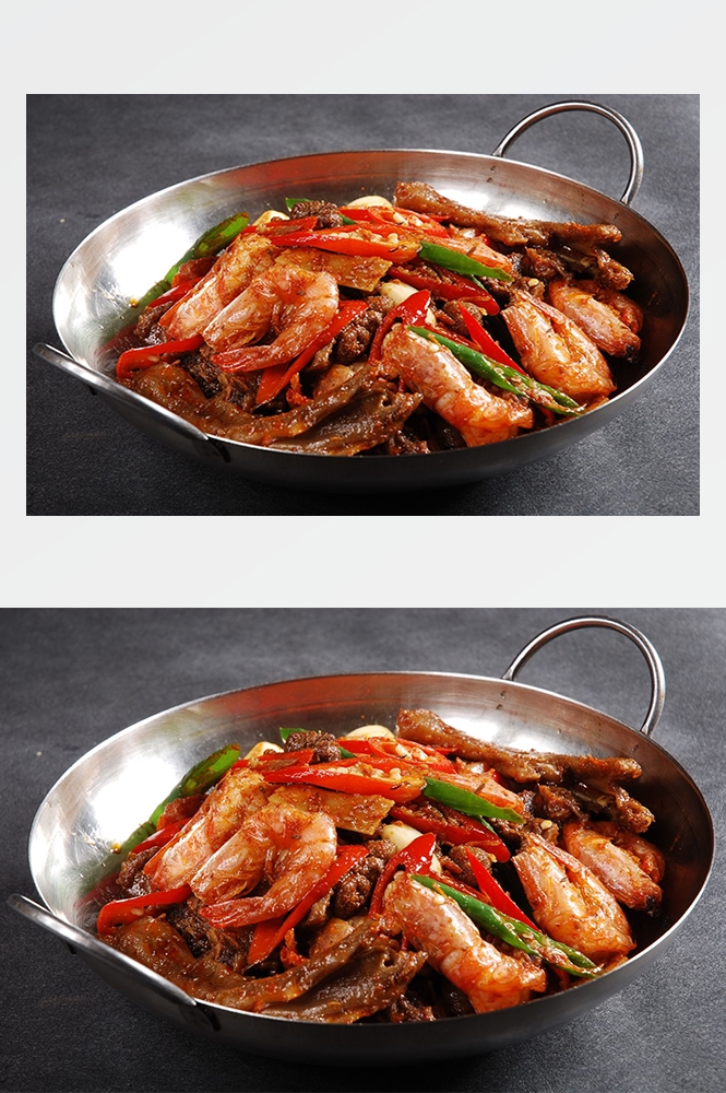 高清美食菜品菜谱JPG图片香辣虾炒菜美工设计喷绘打印合成素材
