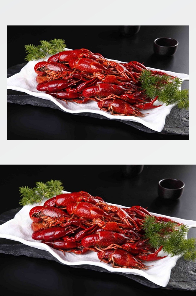餐饮美食海报模板麻辣小龙虾香辣虾促销宣传广告素材 (64)