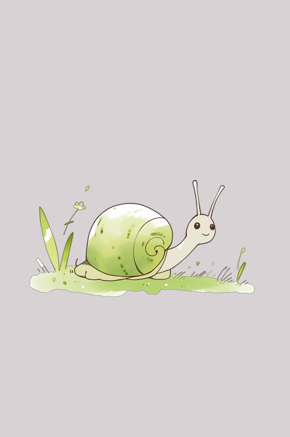 卡通蜗牛插画免抠素材元素51