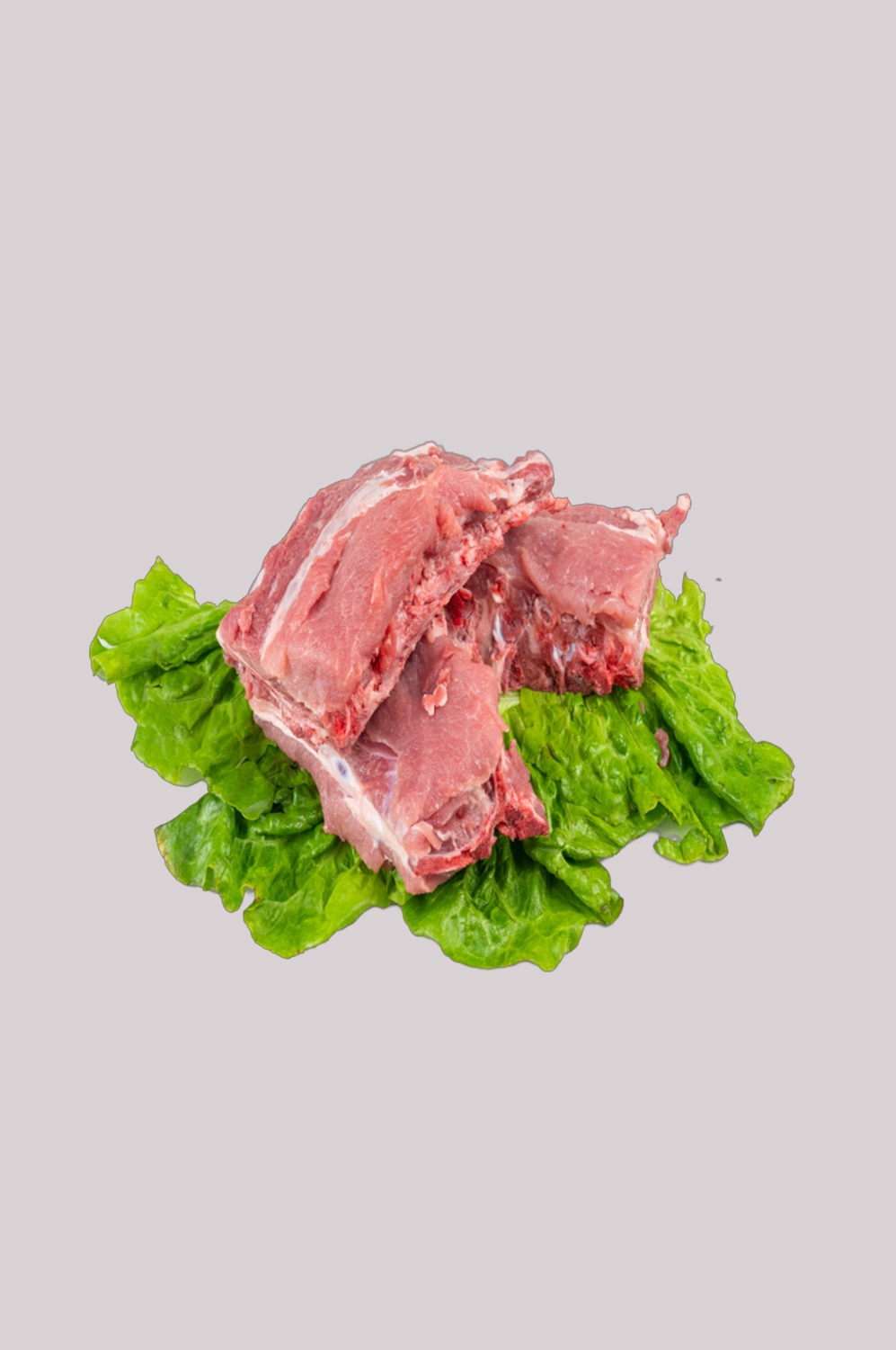 猪肉五花肉瘦肉排骨插画元素免抠素材29