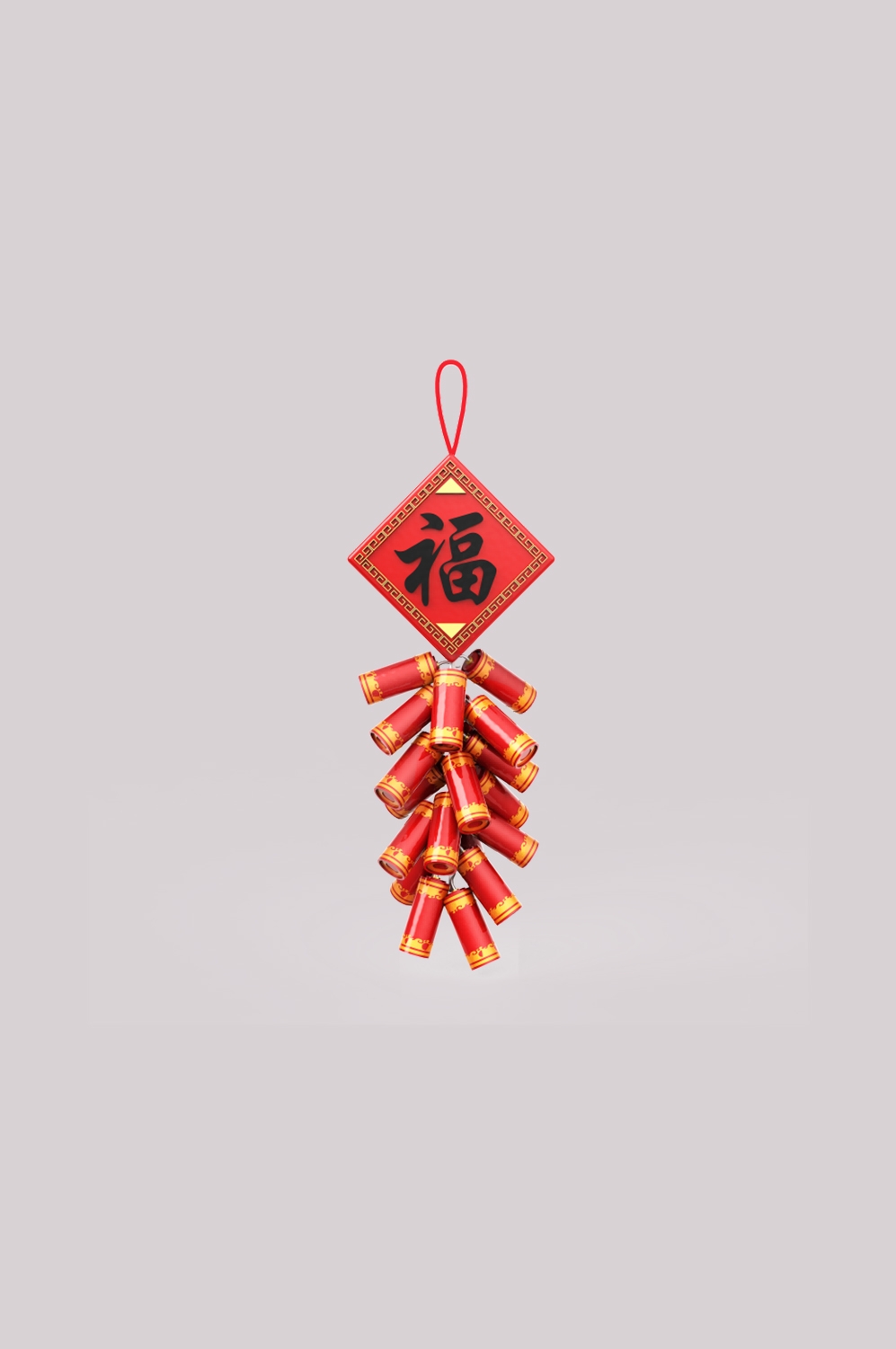 鞭炮图案立体爆竹图片素材png透明背景免抠图72