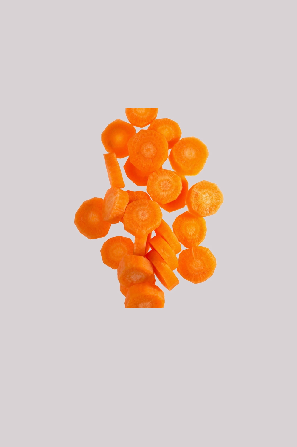 蔬菜食材切开的胡萝卜免抠元素60