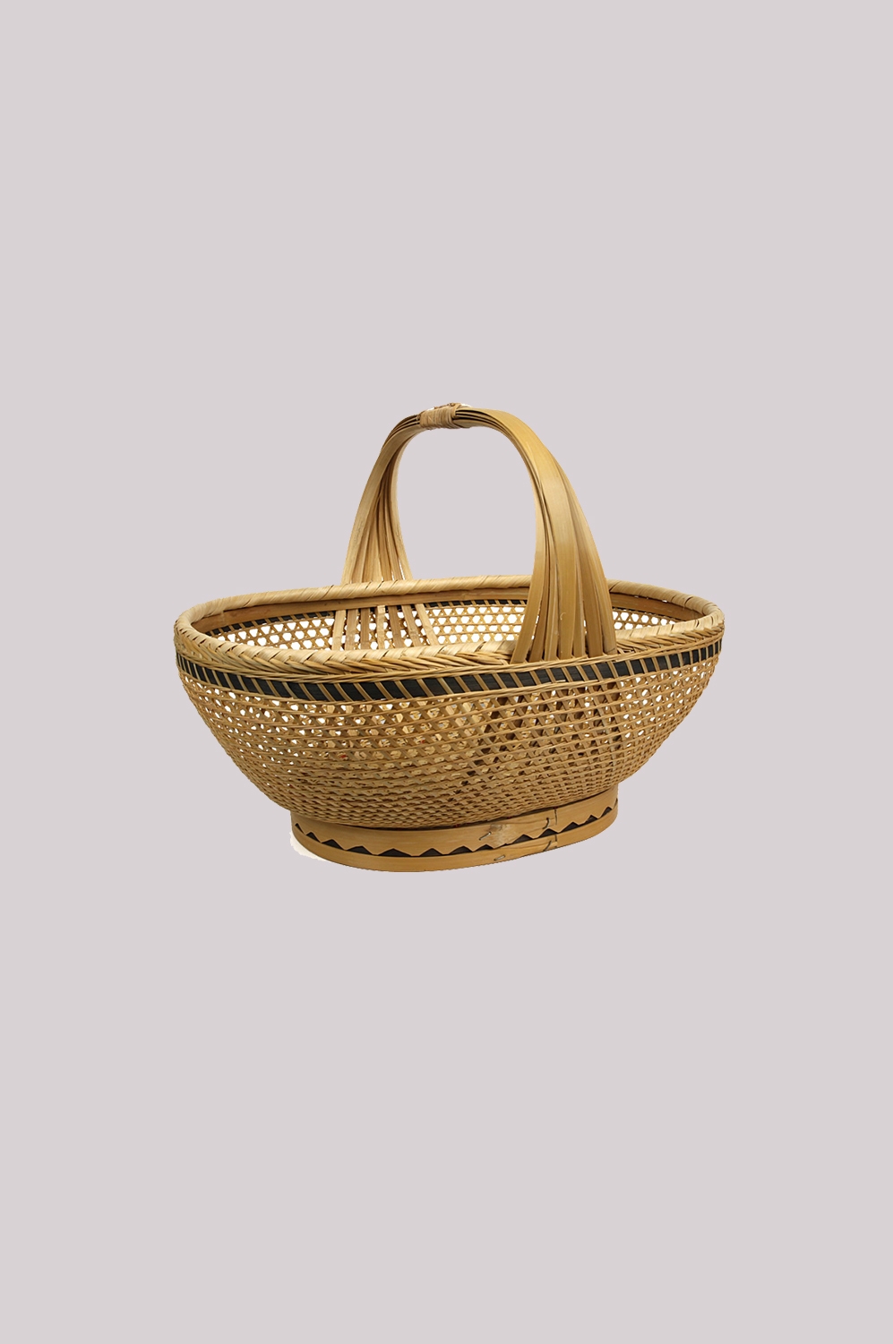 竹篮竹筐编织品图片竹编素材插图装饰元素免抠21