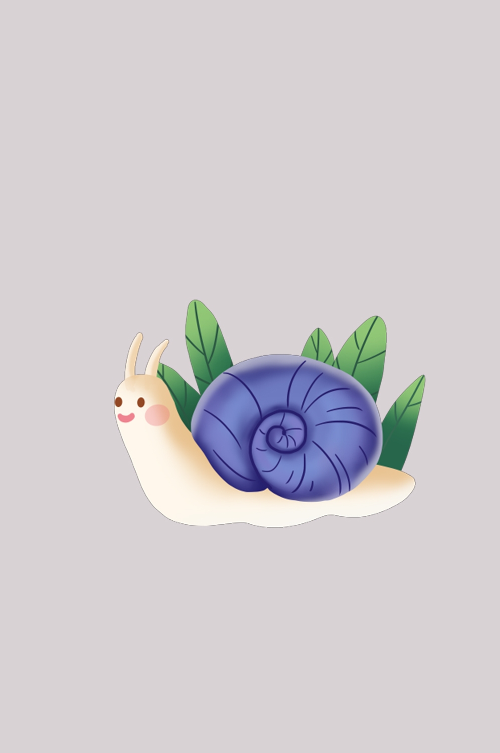 卡通蜗牛插画免抠素材元素25
