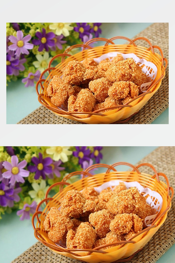 高清美食菜谱图片炸鸡腿鸡翅鸡块美工设计素材