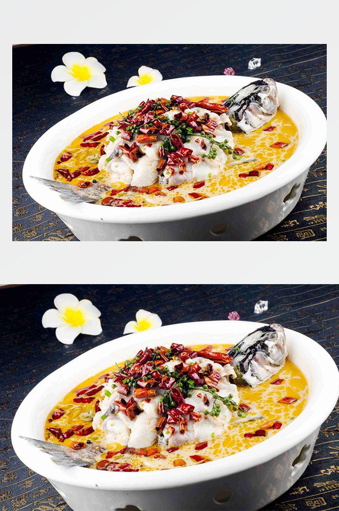 高清美食菜品菜谱JPG图片酸菜鱼摄影美工设计喷绘打印合成素材