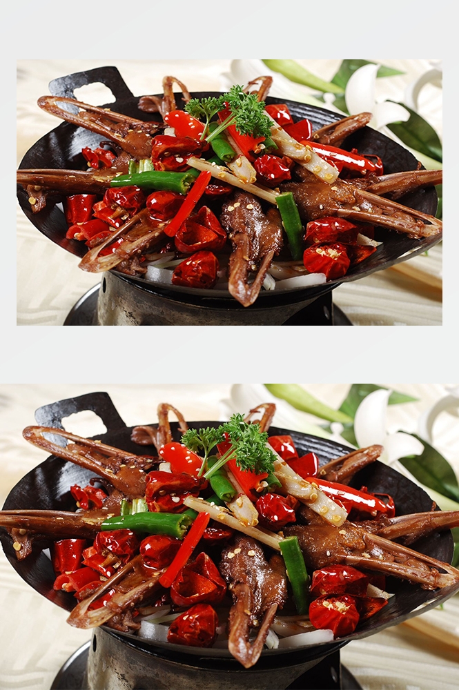 麻辣香锅单张素材