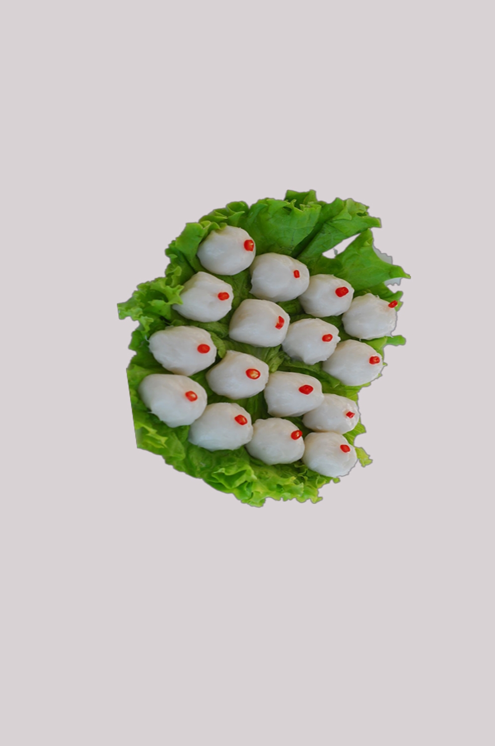 鱼肉丸子鱼丸图片元素透明背景免抠70