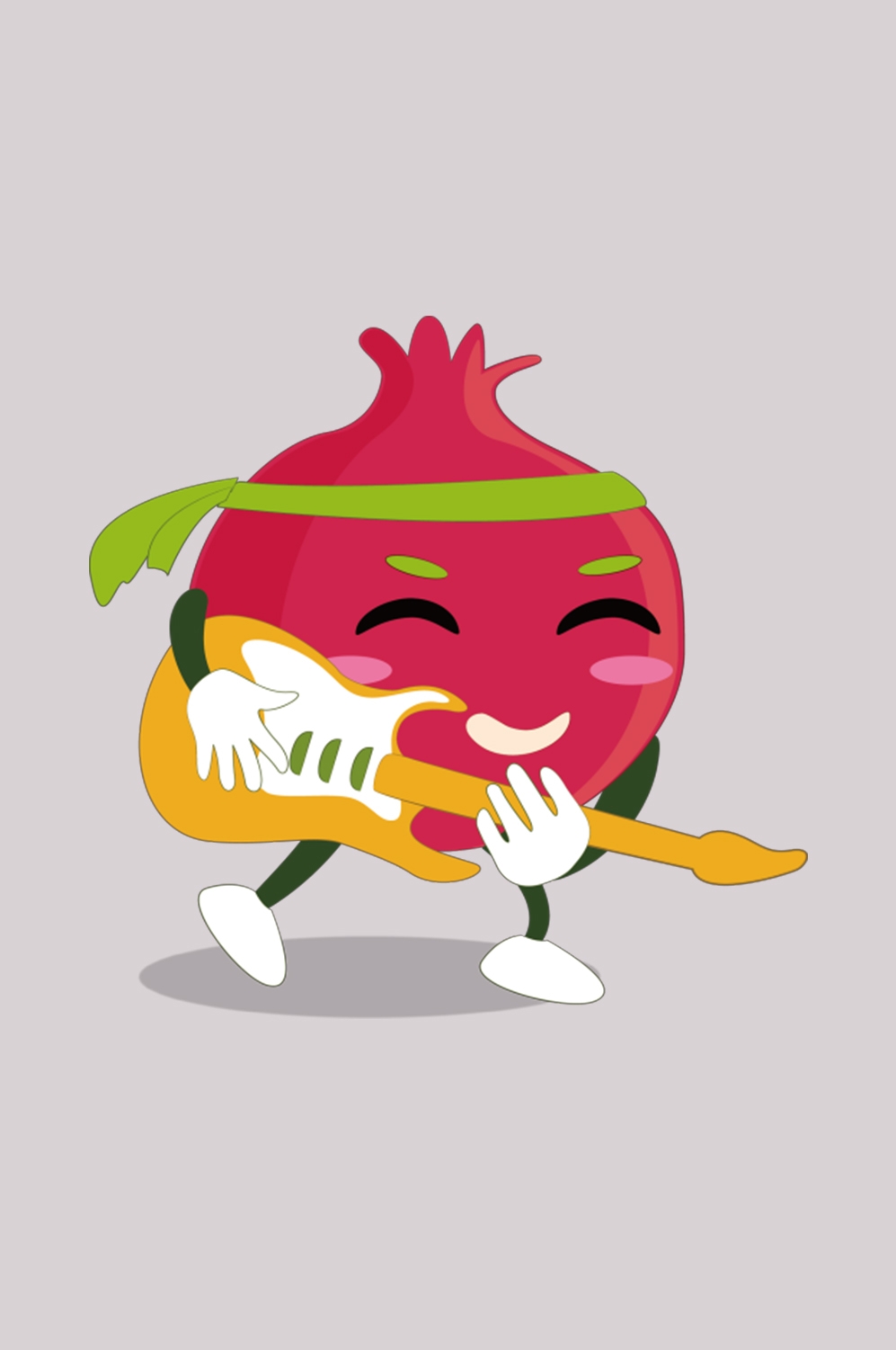卡通草莓拟人化标签素材插图免抠元素15