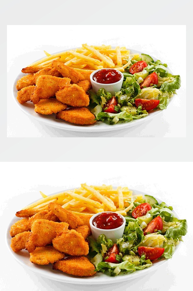 高清美食菜谱图片炸鸡腿鸡翅鸡块美工设计素材