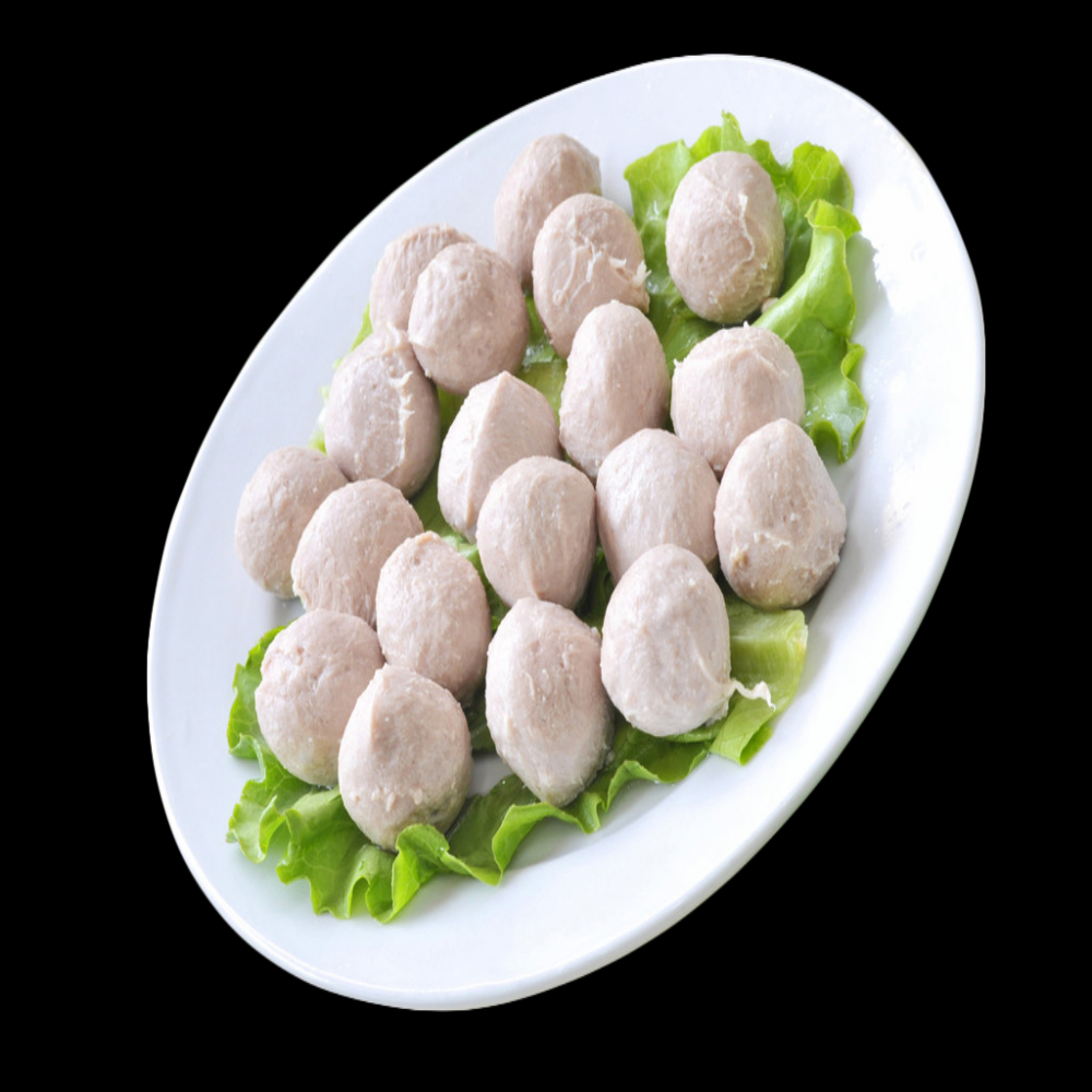 鱼肉丸子鱼丸图片元素透明背景免抠58
