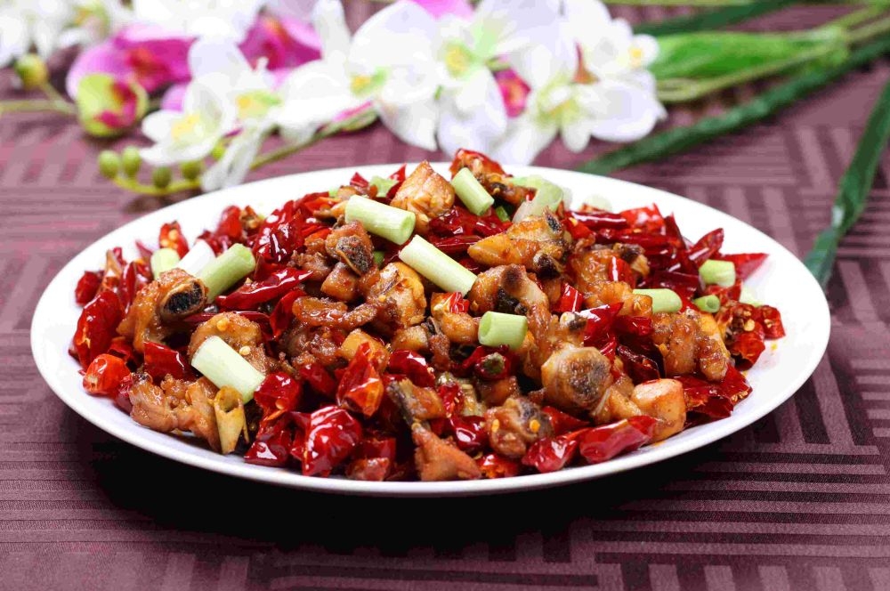 高清美食菜谱JPG图片辣子鸡川菜摄影美工设计喷绘打印合成素材 (28)