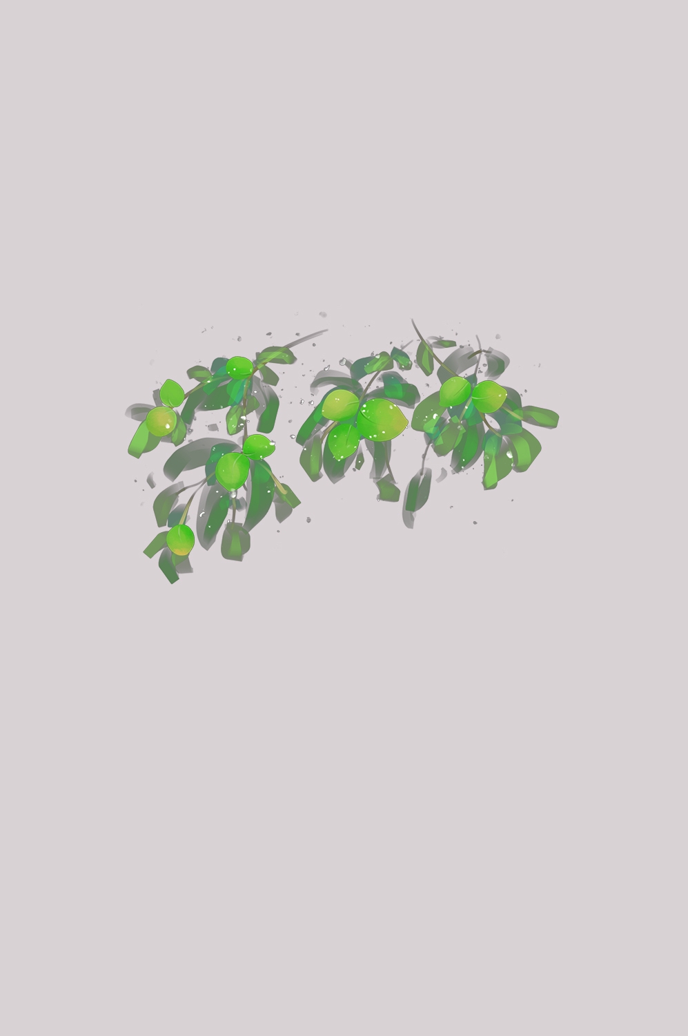 卡通手绘水果青梅图案素材图片装饰插画免抠21
