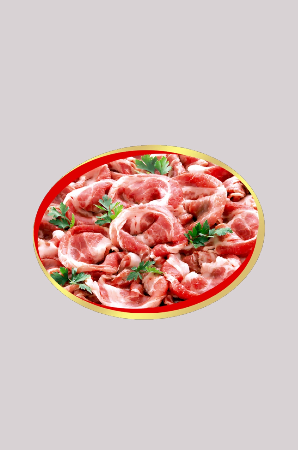 牛肉牛肉卷牛排插画元素免抠43