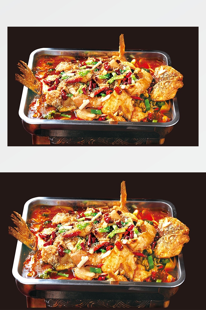 高清美食菜品菜谱JPG图片香辣烤鱼烧烤美工设计喷绘打印合成素材 (28)