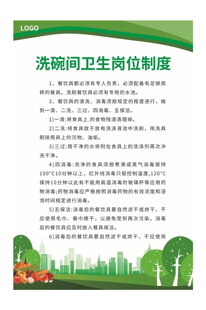 食堂管理制度海报校园企业食堂餐厅卫生安全制度牌挂图素材23