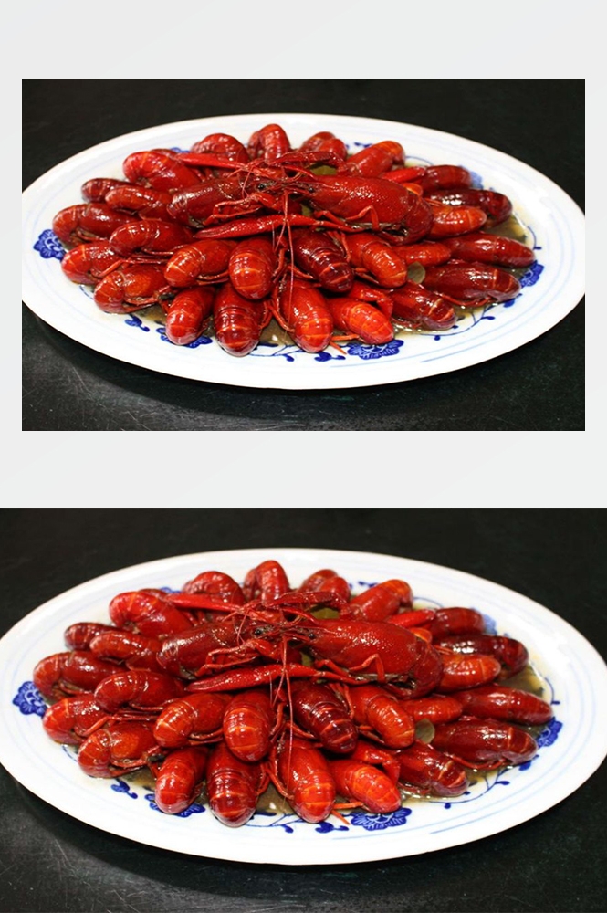 餐饮美食海报模板麻辣小龙虾香辣虾促销宣传广告素材 (35)