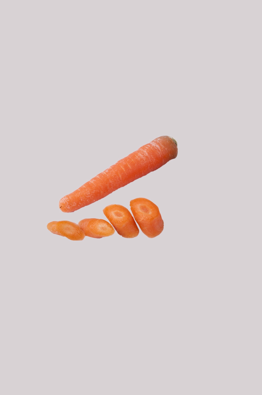 蔬菜食材切开的胡萝卜免抠元素41