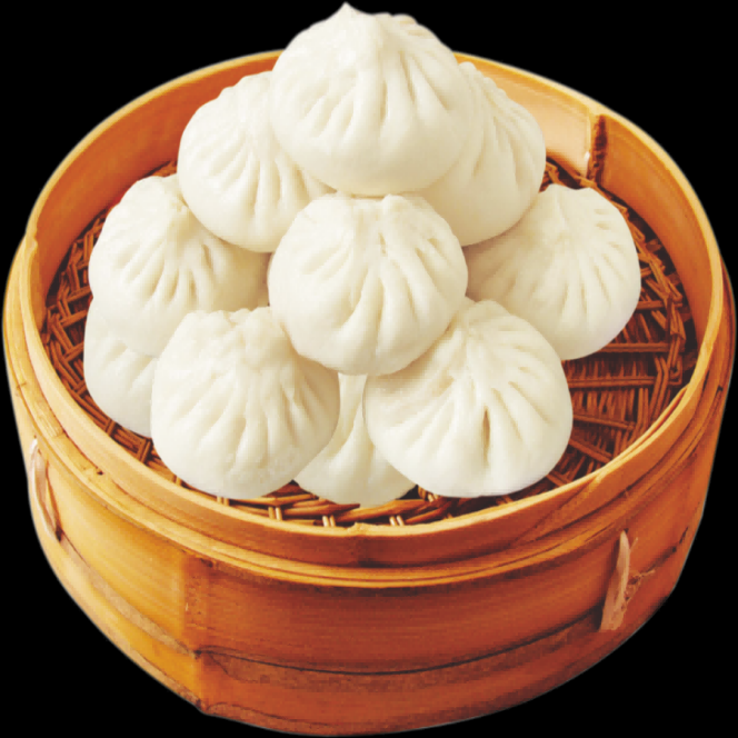 早点包子小笼包实拍免抠素材元素2