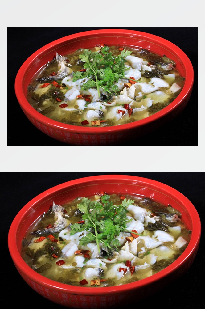 高清美食菜品菜谱JPG图片酸菜鱼摄影美工设计喷绘打印合成素材