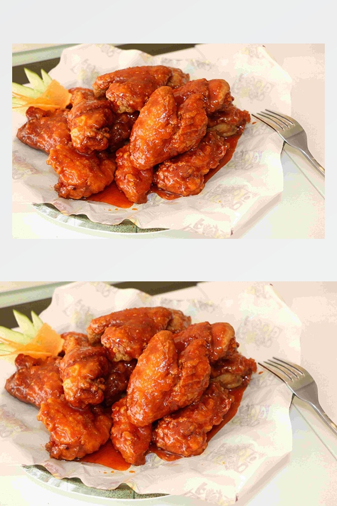 高清美食菜谱图片炸鸡腿鸡翅鸡块美工设计素材