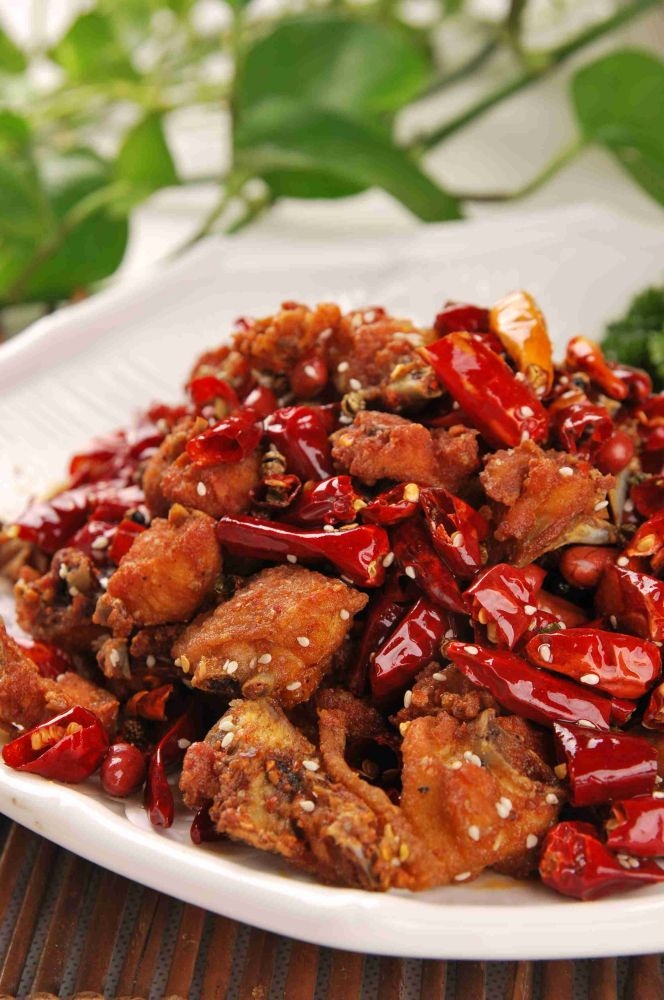 高清美食菜谱JPG图片辣子鸡川菜摄影美工设计喷绘打印合成素材 (5)