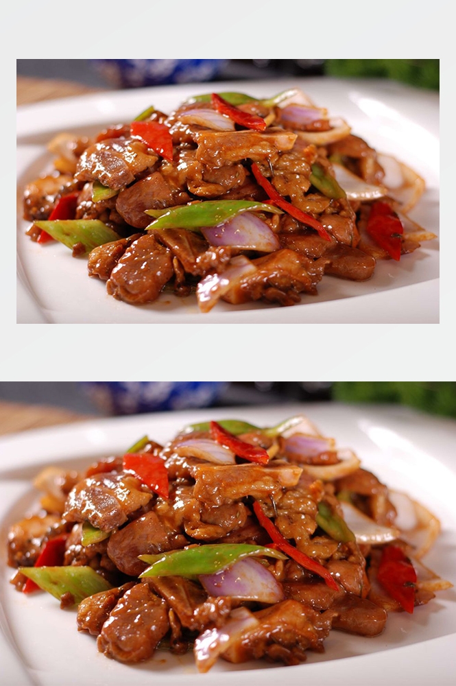 高清美食菜品菜谱回锅肉摄影美工设计喷绘打印合成素材