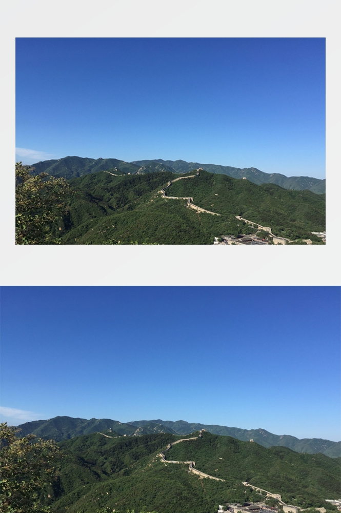 万里长城旅游风景照片海报展板
