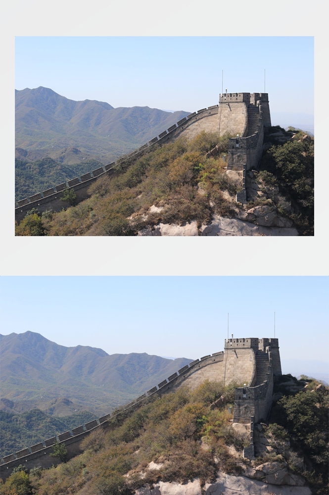 万里长城旅游风景照片海报展板