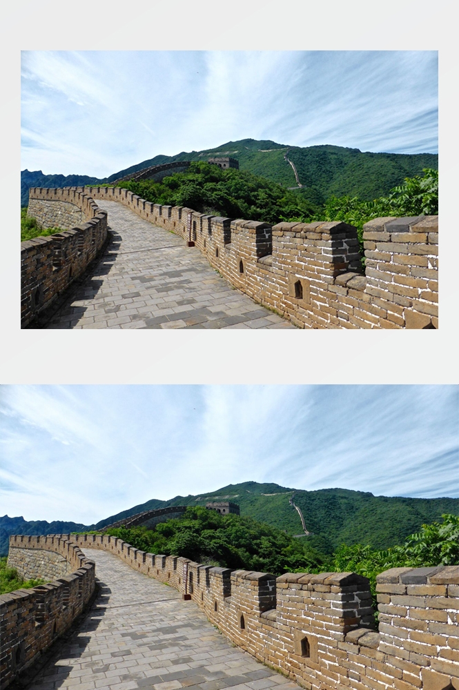 万里长城旅游风景照片海报展板