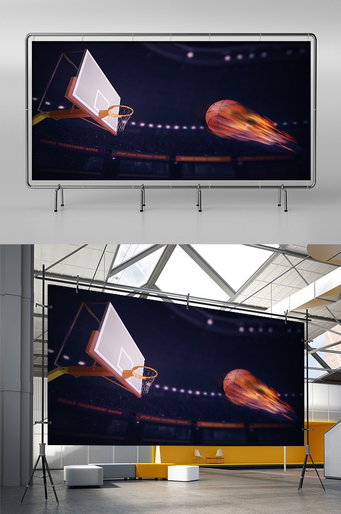 篮球场篮球篮球框高清图片 (62)