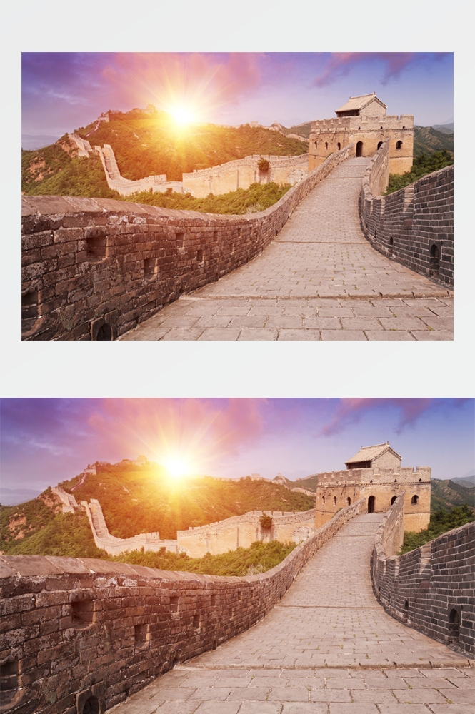 万里长城旅游风景照片海报展板 (44)