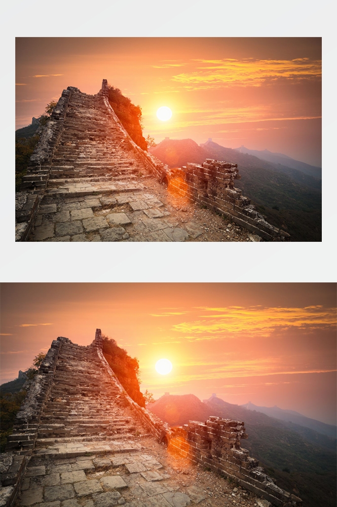 万里长城旅游风景照片海报展板 (32)